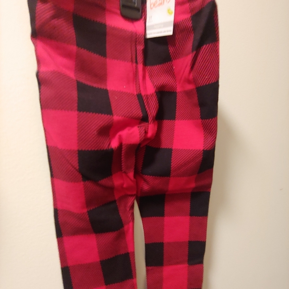 NWT Buffalo Check Leggings 3T Jumping Beans - Picture 2 of 3